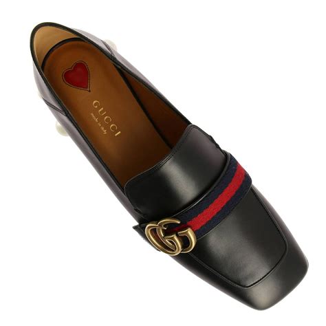 mocassino in pelle gucci|Mocassini in pelle GUCCI da donna .